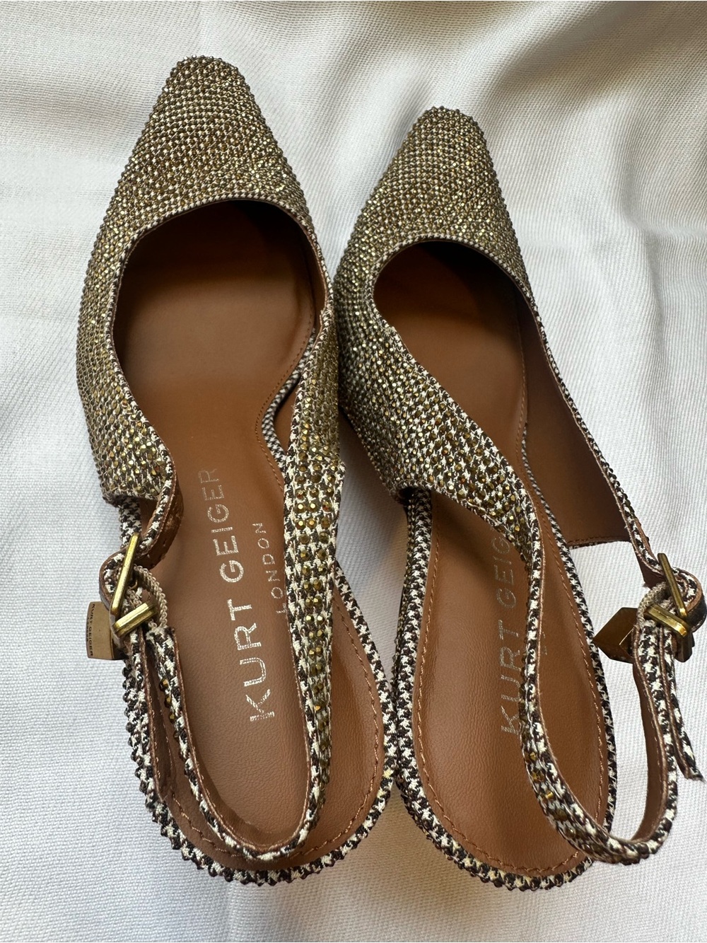 Kurt Geiger London Brixton Slingback Pointed-Toe Pumps - Picture 12 of 17
